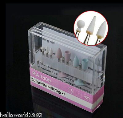 Dental Light-cured Resin Composite Polishing Kit Ra 0309 For Low-speed Handpiece