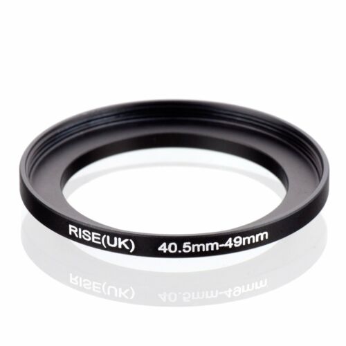 Rise(uk) 40.5mm-49mm 40.5-49 Mm 40.5 To 49 Step Up Ring Filter Adapter Black