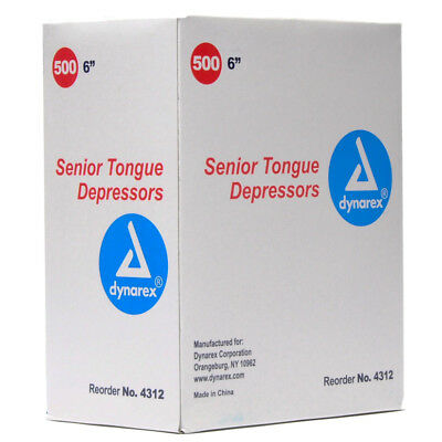 Tongue Depressors Senior Size 500/box